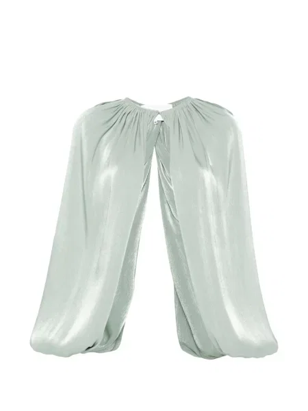 Kurtka Costarellos drapowana zielona