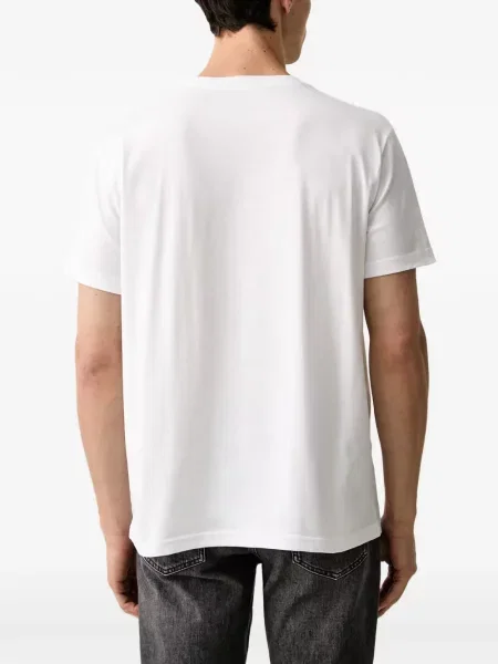 Tricou Trussardi cu imagine alb