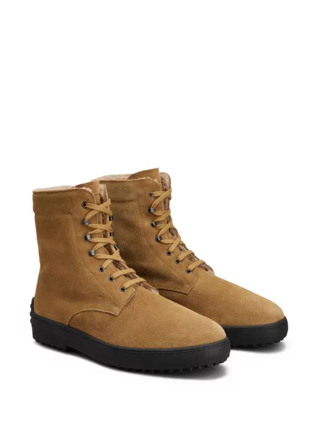 Botine Tod's din piele de căprioară maro