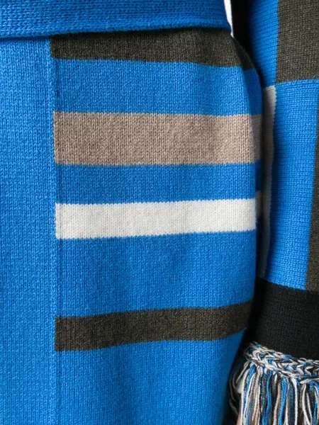 Cardigan Etro cu imagine cu imprimeu geometric maro