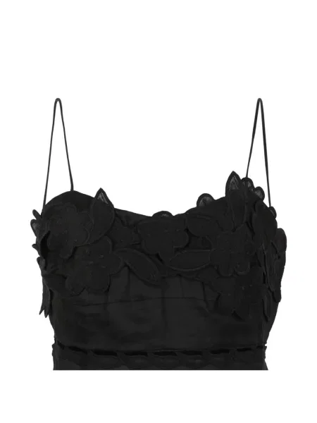 Rochie mini Isabel Marant cu model floral negru