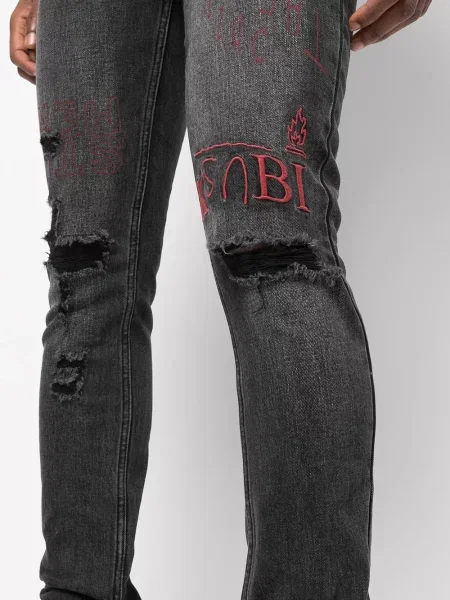 Blugi skinny Ksubi negru