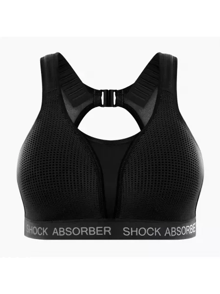 Biustonosz treningowy Shock Absorber Ultimate Run Bra Padded black czarny