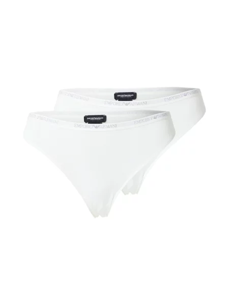 Emporio Armani Slip argintiu alb