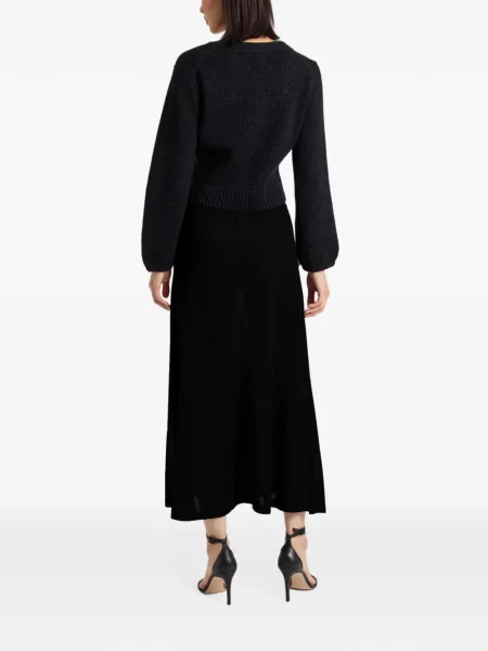 Cardigan Chinti & Parker cu funde negru