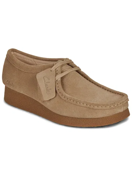 Félcipő Clarks barna