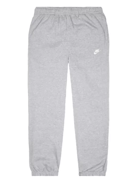 Pantaloni scurți Nike tricotate alergare cu broderie gri