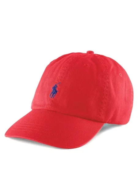 Czapka z daszkiem Polo Ralph Lauren czerwona