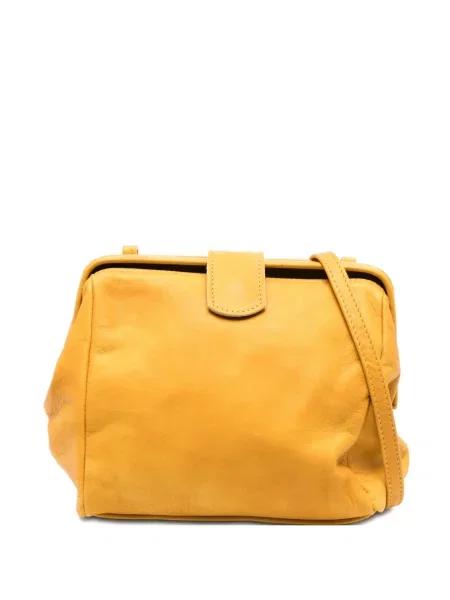 Kopertówka Sommet skórzana żółta