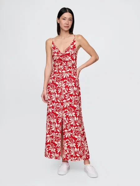 Maxi rochie maxi Gap cu model floral de costum