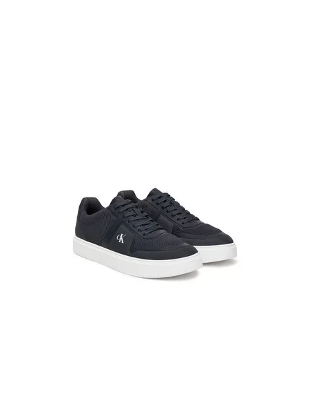 Tenisice Calvin Klein Classic Cups Laceup Knit Tamnoplava