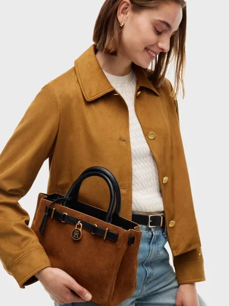 Замшевая сумка Tommy Hilfiger