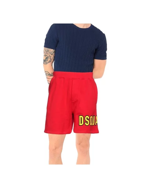 Szorty Dsquared2 czerwone