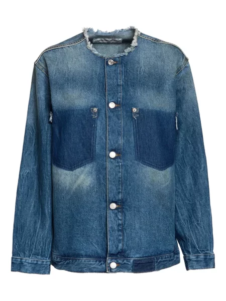 Kurtka jeansowa Department 5 niebieska