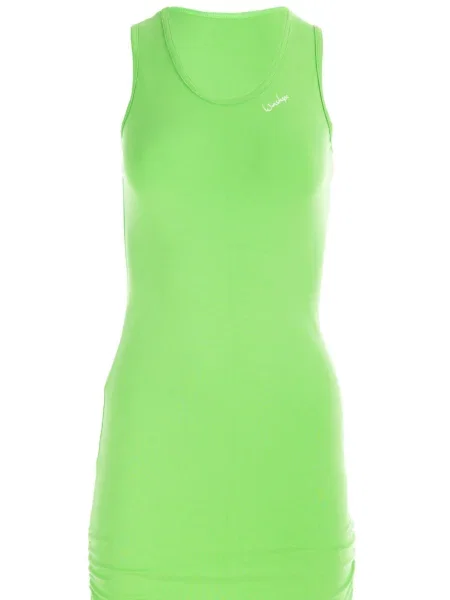 Winshape Športni top svetlo zelena bela