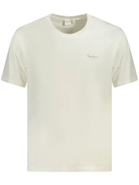 Tricou Pepe Jeans scurt alb