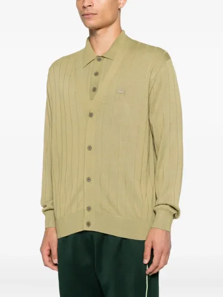Cardigan Lacoste verde