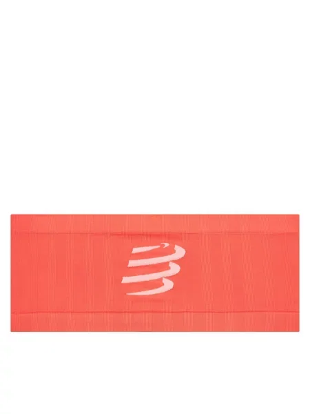 Pasek Compressport Free czerwony jaskrawy M-L czarny