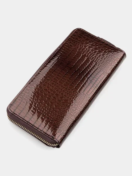 ST Leather Accessories Гаманець Шкіра коричневий