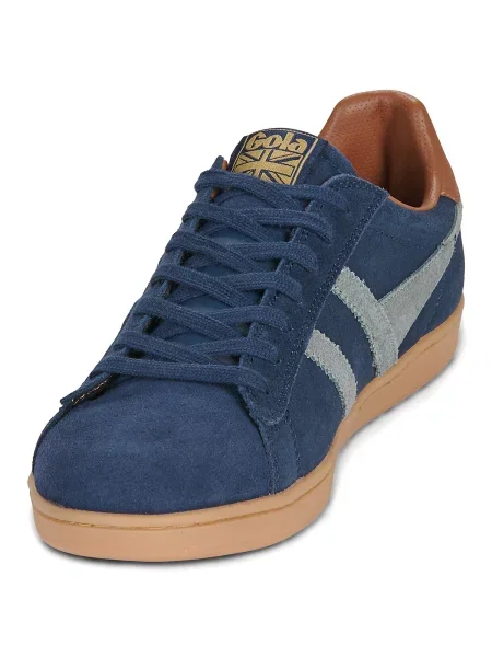 Pantofi Gola din piele de căprioară albastru