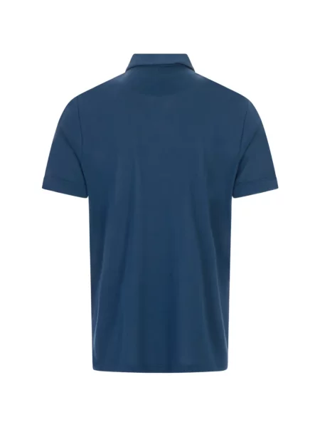 Tricou polo Kiton albastru