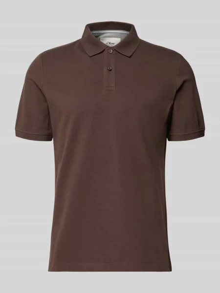 Koszulka polo o kroju regular fit z czystej bawełny S.oliver Red Label