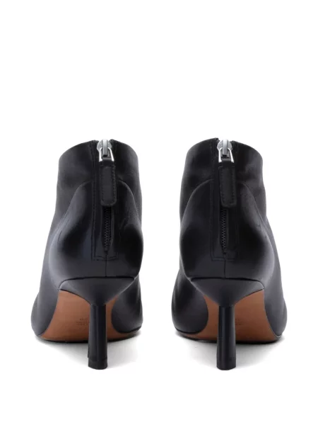 Кожени боти 3.1 Phillip Lim с квадратен връх черно