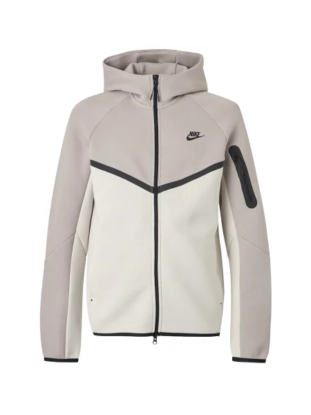 Nike Sportswear Hanorac Tech Fleece taupe / deschis gri