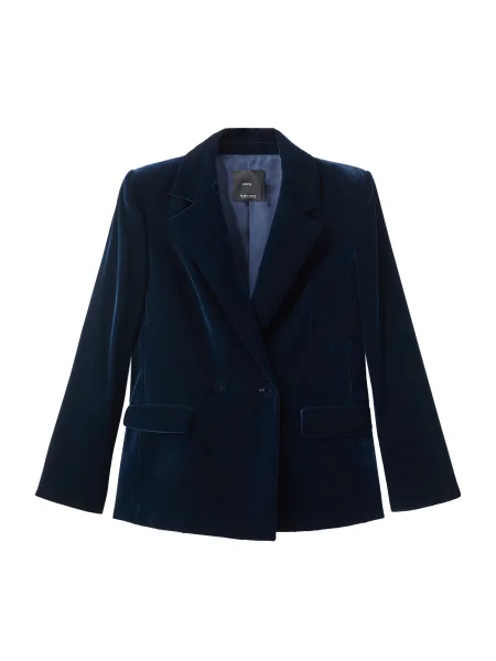 MANGO Sacou bleumarin