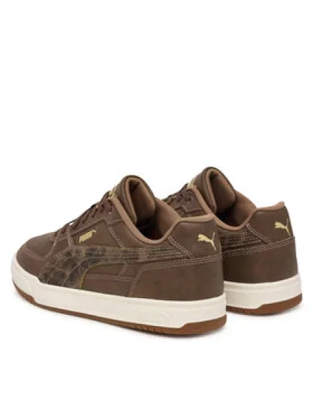 Sneakersy Puma Puma Caven III Crafted Leather 01 hnědá