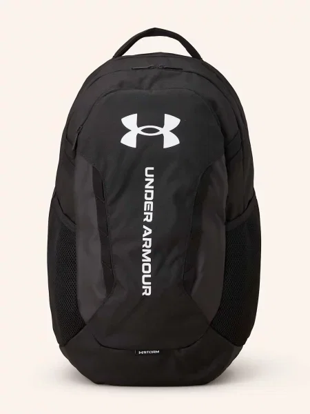 Batoh Under Armour Hustle 29 l black/black/white černý