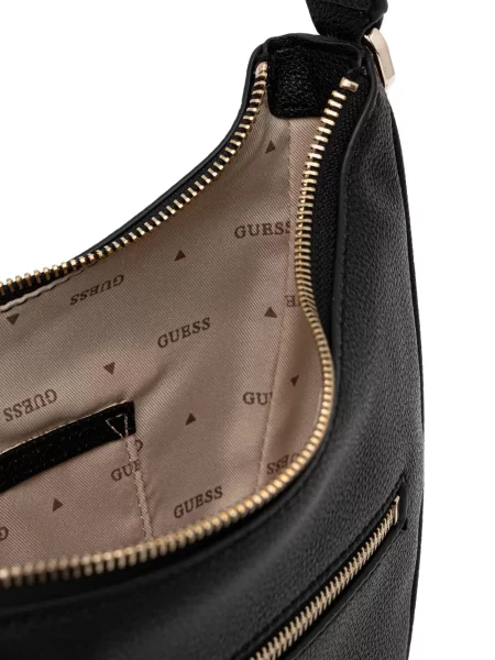 Torbica Guess s autogramom crna