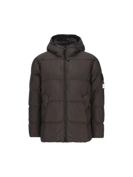 Kurtka Stone Island z kamieniami szara