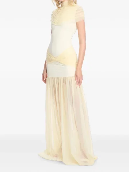 Rochie maxi Axel 113 plasă
