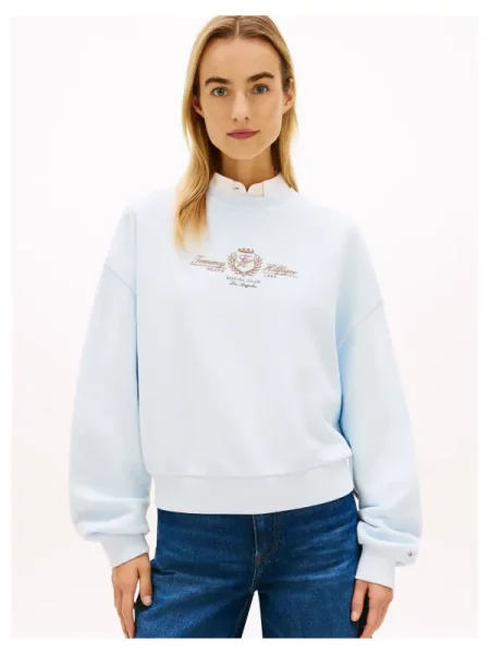 Tommy Hilfiger Hanorac TERRY albastru