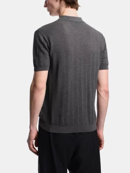 Поло Emporio Armani сірий