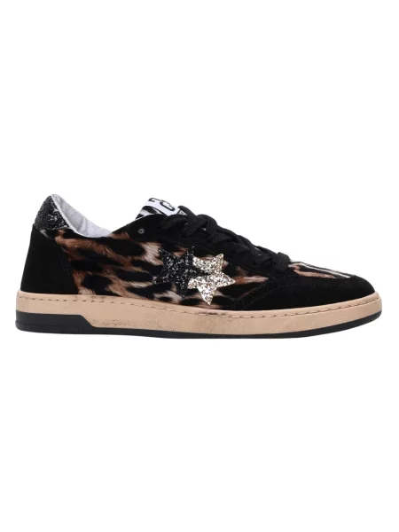 Sneakersy 2star skórzane czarne