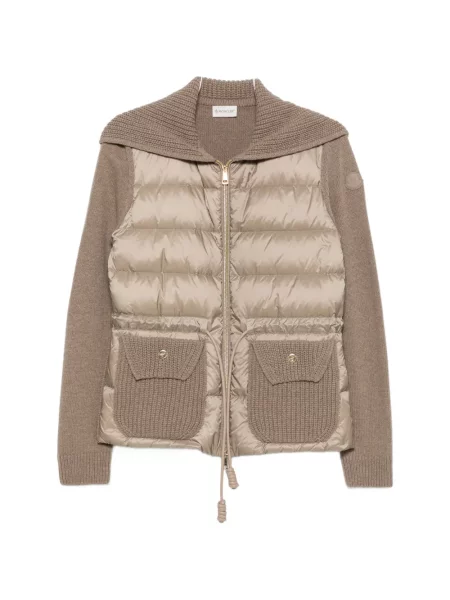 Ζακέτα Moncler καφέ