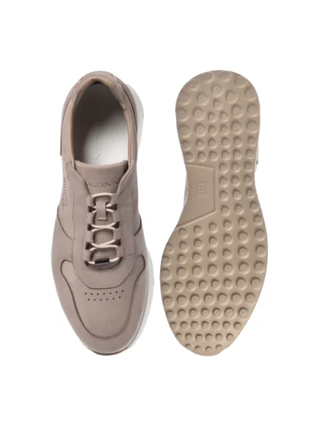 Sneakersy Baldinini skórzane beżowe