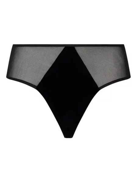 Chiloți Undress Code de catifea negru