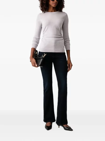 Pulover Trussardi cu volane gri