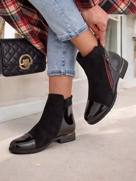 Botine Resti negru
