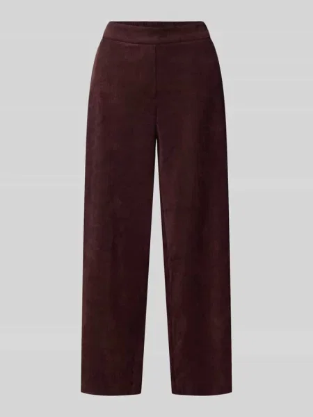 Spodnie w kroju wide fit z tkaniny o wyglądzie sztruksu model Cisilia' Someday