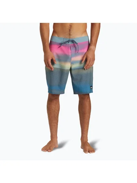 Pantaloni scurți de baie pentru bărbați Quiksilver Highline Straight Leg Prism Pink roz