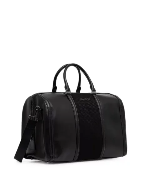 Taška Karl Lagerfeld K/Monogram s autogramem černá
