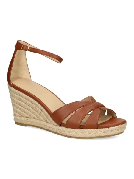 LAUREN RALPH LAUREN Espadryle Nellie brązowy