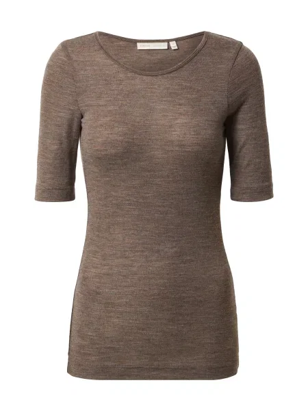 InWear Tricou Fang amestecat maro