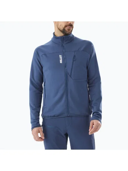 Мъжки суитшърт Millet Seneca Fleece dark denim синьо