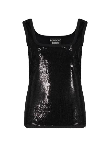 Bluză Boutique Moschino cu paiete negru