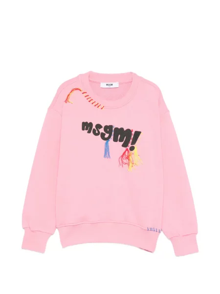 Bluza dziecięca Msgm różowa